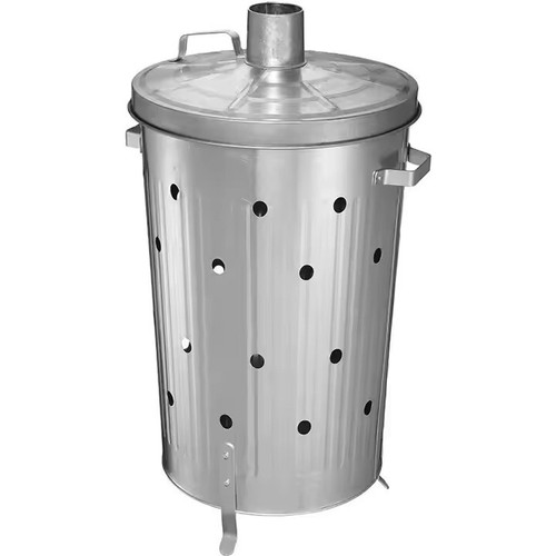 90l galvinised incinerator - 90l, bin