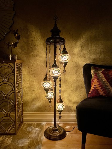 Glass golden turkish mosaic - turkish,
