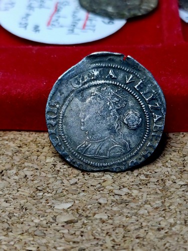 Elizabeth threepence 1564 - elizabeth,