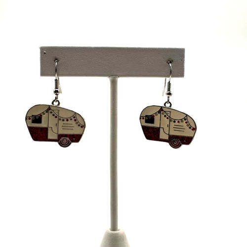 Retro camper trailer dangle - camper,