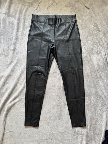 Black faux leather - m&s,