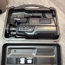 Panasonic NV-M10 VHS Camcorder with hard case UNTESTED