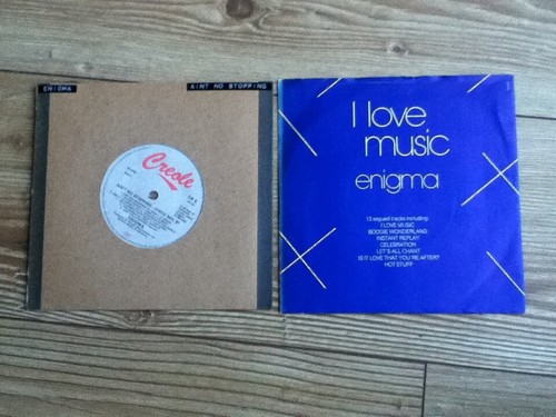 Enigma vinyl singles - 7",