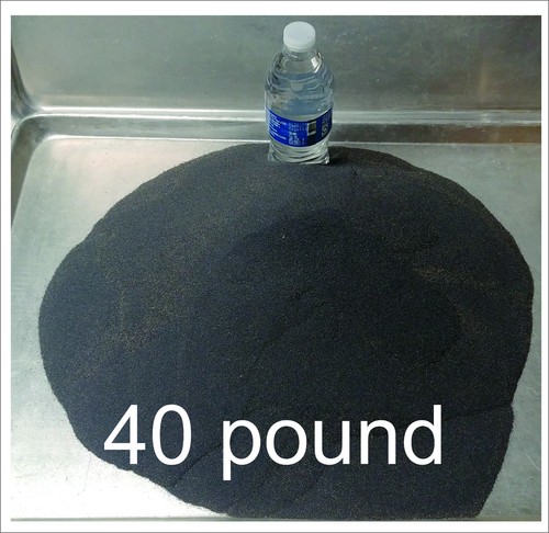 Lbs magnetite black sand - 40-lbs,