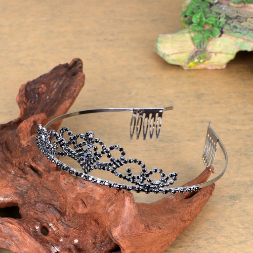 Birthday crown adult black - crown,