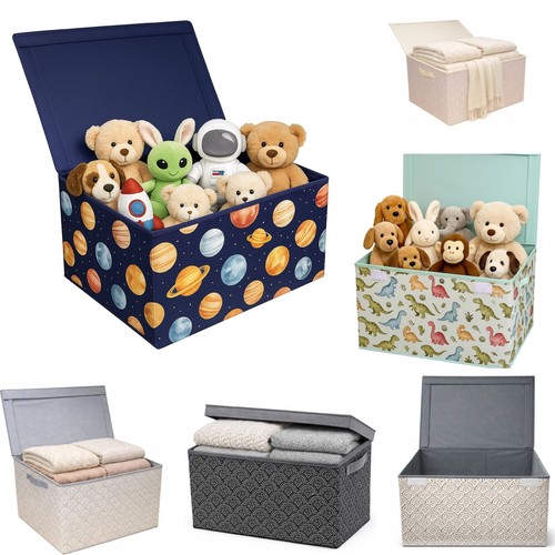 Large collapsible storage box - large,