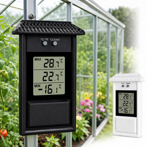 Digital greenhouse thermometer - digital,