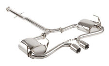 NEW  STAINLESS STEEL EXHAUST CAT BACK SYSTEM FITS MINI COOPER S R53 2002 to 2006