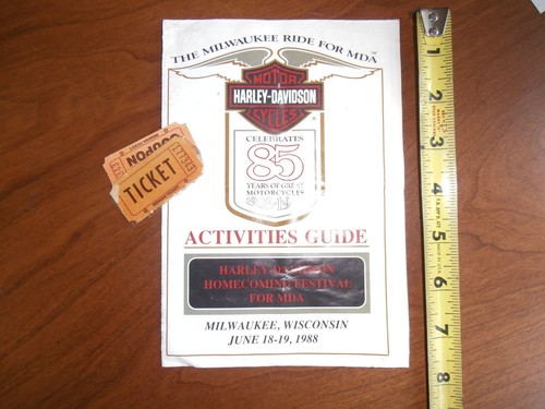 Harley davidson 1988 mda ride - mda,