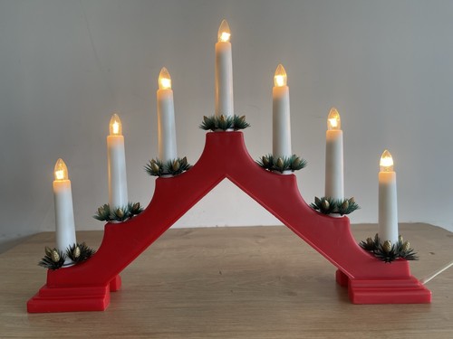 Vintage christmas candle - christmas,