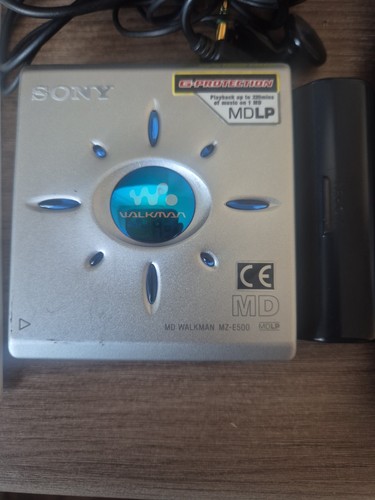 Sony e500 portable minidisc - sony,