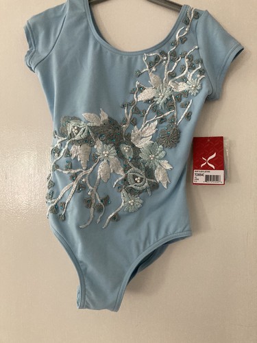 Pale blue girls dance - blue, leotard