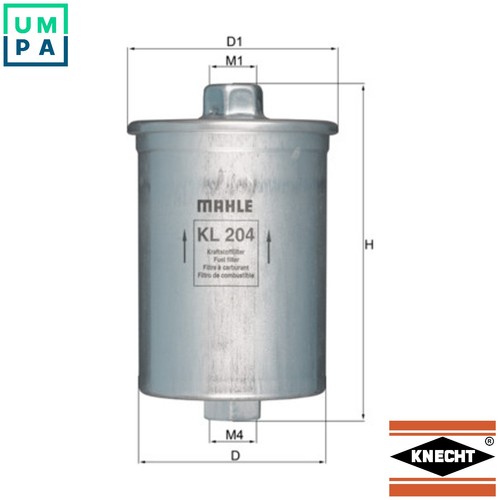 Fuel filter 204 - fuel, vw