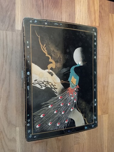 Vintage japanese black lacquer - japanese,