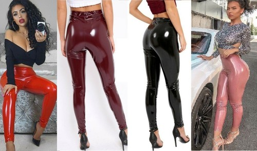 Ladies vinyl pvc shiny disco - pvc,