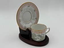 Extremely Rare Royal Copenhagen Mulberry Hall York Cup & Saucer Flora Danica