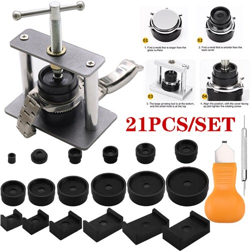 Watch back press tool - press,