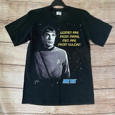 Bonds Star Trek Shirt ~ Size M Men's ~ Vintage 1996 Spock Short Sleeve