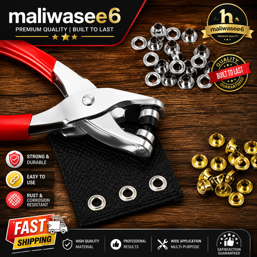 Steel eyelet pliers hole punch - eyelet,