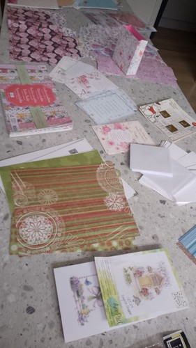 Crafting scrap booking card - crafting,