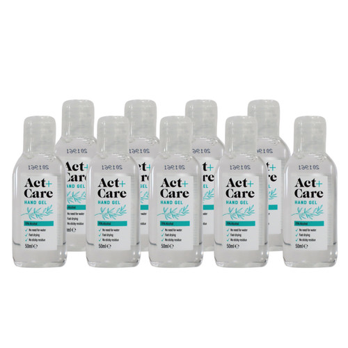 Act care hand sanitiser gel - sanitiser, 50