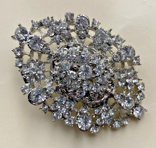Vintage look oval - 2.5",
