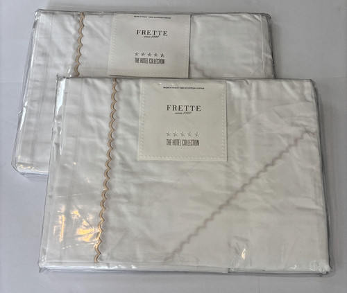 Frette vtg twin bedskirt - twin, dead