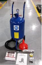 Sand blasting pot with New