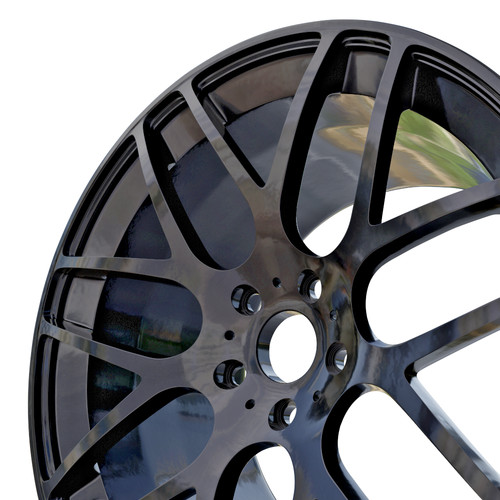 Ral 9005 gloss - black, powder