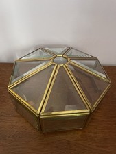 Vintage Octagon Panel Brass
