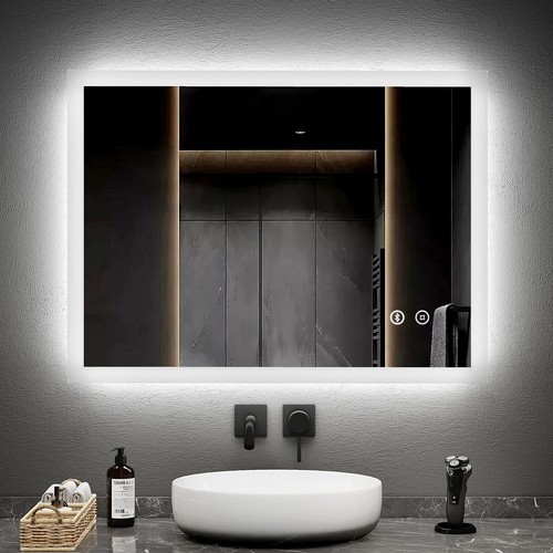 Led bathroom mirror with - bathroom,