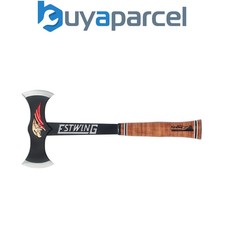 Draper 24057 Estwing EDBA Black Eagle Double Bit Axe with Leather Grip, 17"