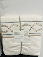 Zara Double Duvet Cover Cream