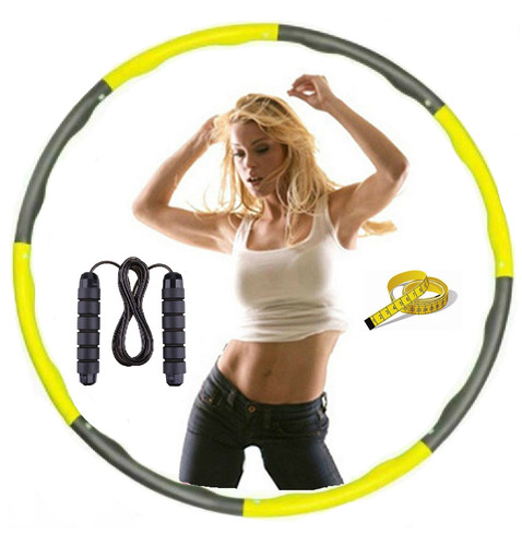Knots weighted hula hoop - weighted,