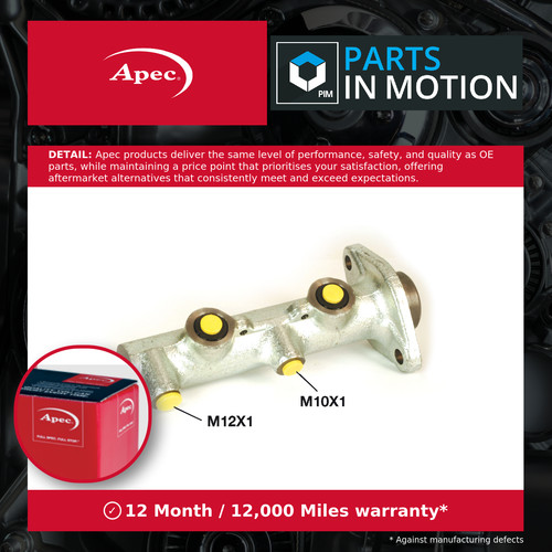 Brake master cylinder mcy106 - master,