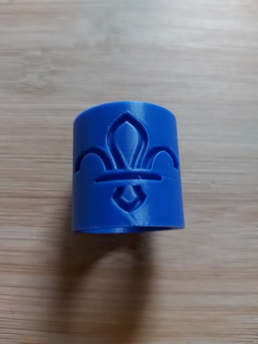Scouting plastic blue - plastic, fleur