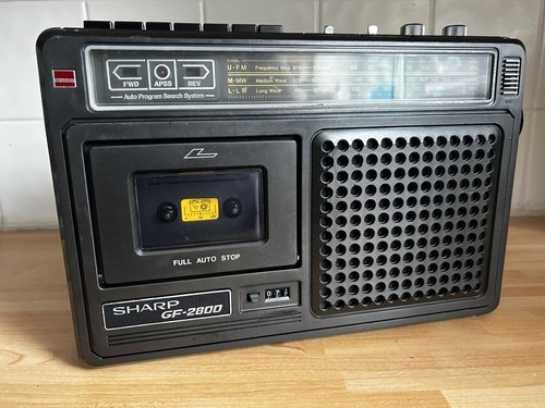 Vintage sharp 2800e radio - vintage,