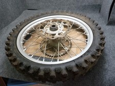 2013 RMZ250 Complete Rear Wheel OEM Silver Excel Rim Rotor Hub Suzuki RMZ 07-16