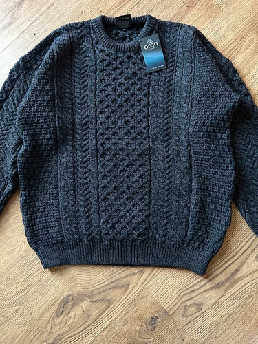 Aran crafts merino wool - aran, jumper