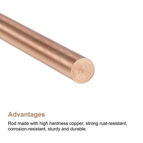 Copper 5mm diameter 100mm - 5mm, x