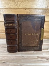 1843 HOLY BIBLE antique