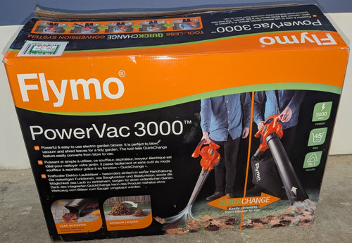 Flymo powervac 3000v - flymo,