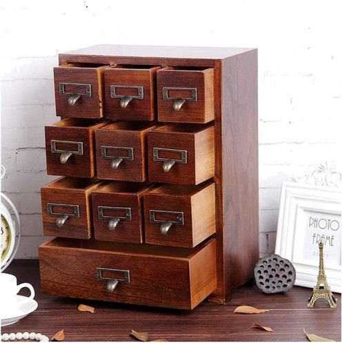 Library card catalog wood - card,