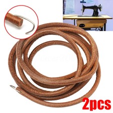 72" 183cm Leather Belt Singer