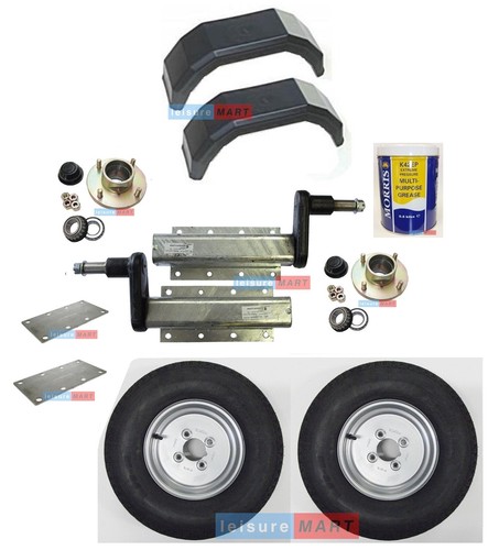 750kg trailer suspension units - 750kg,