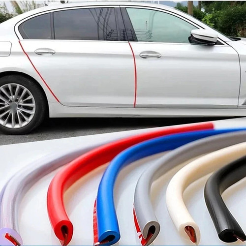 Car door edge scratch - edge,