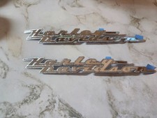 Harley-Davidson Tank Emblems . NEW One Pair