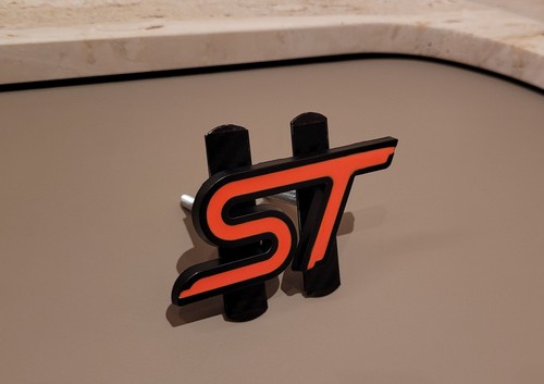 Black gloss orange - orange, st