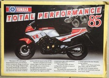 YAMAHA TOTAL PERFORMANCE 1985