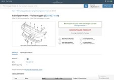 VW Corrado Lower Front Lip